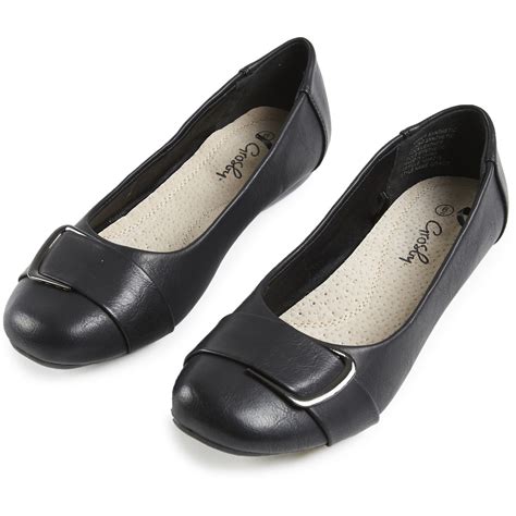 Women's Black Flats 